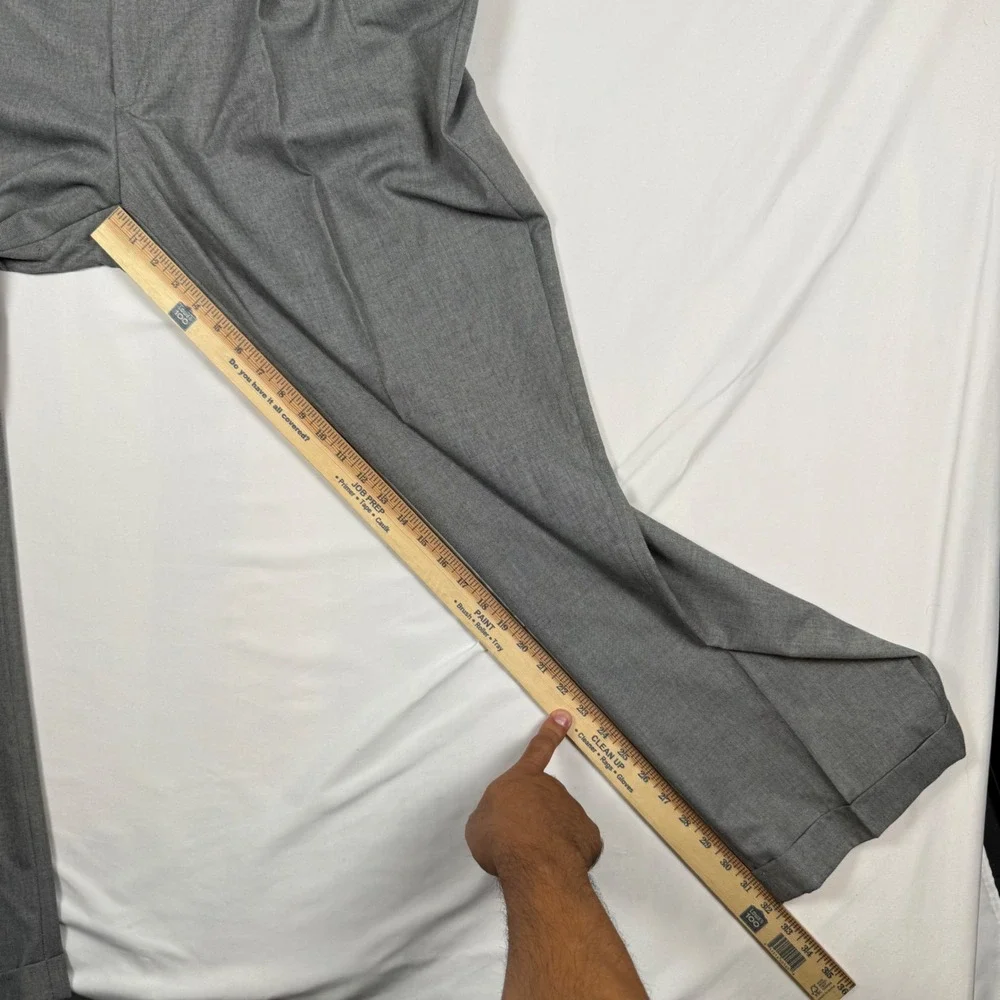 Saddlebred Martin Classic Suit Separates Pleated Pants Grey 44W x 32L NWT